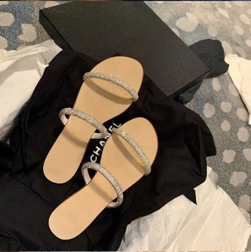 맞춤형 여자 평평한 샌들 여름 넥티 넥티 넥티 넥티 넥티